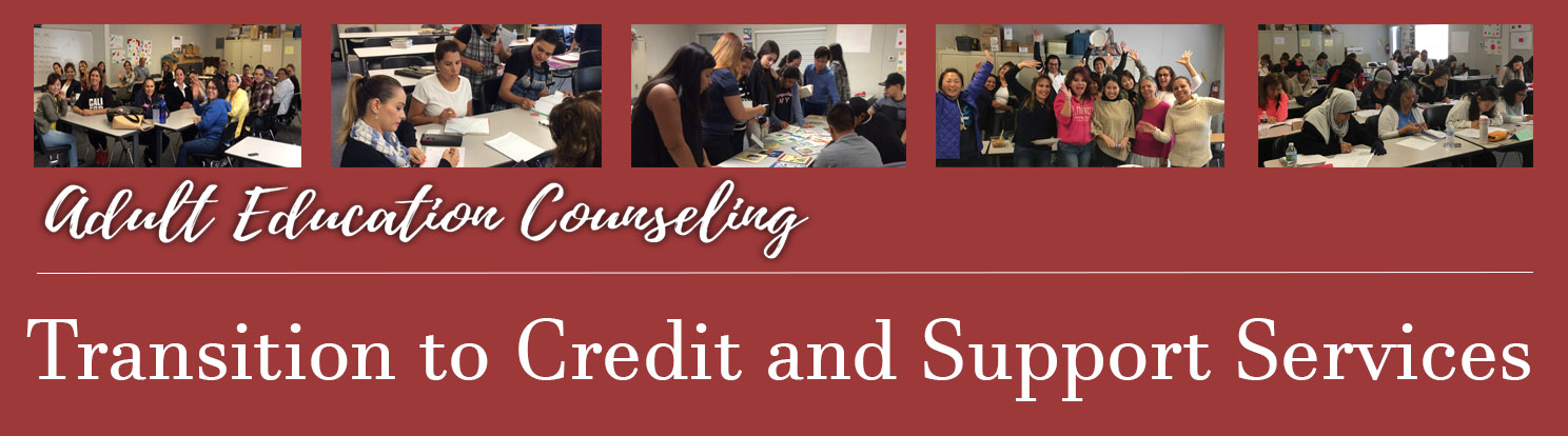 Transition to Credit and Support Services
