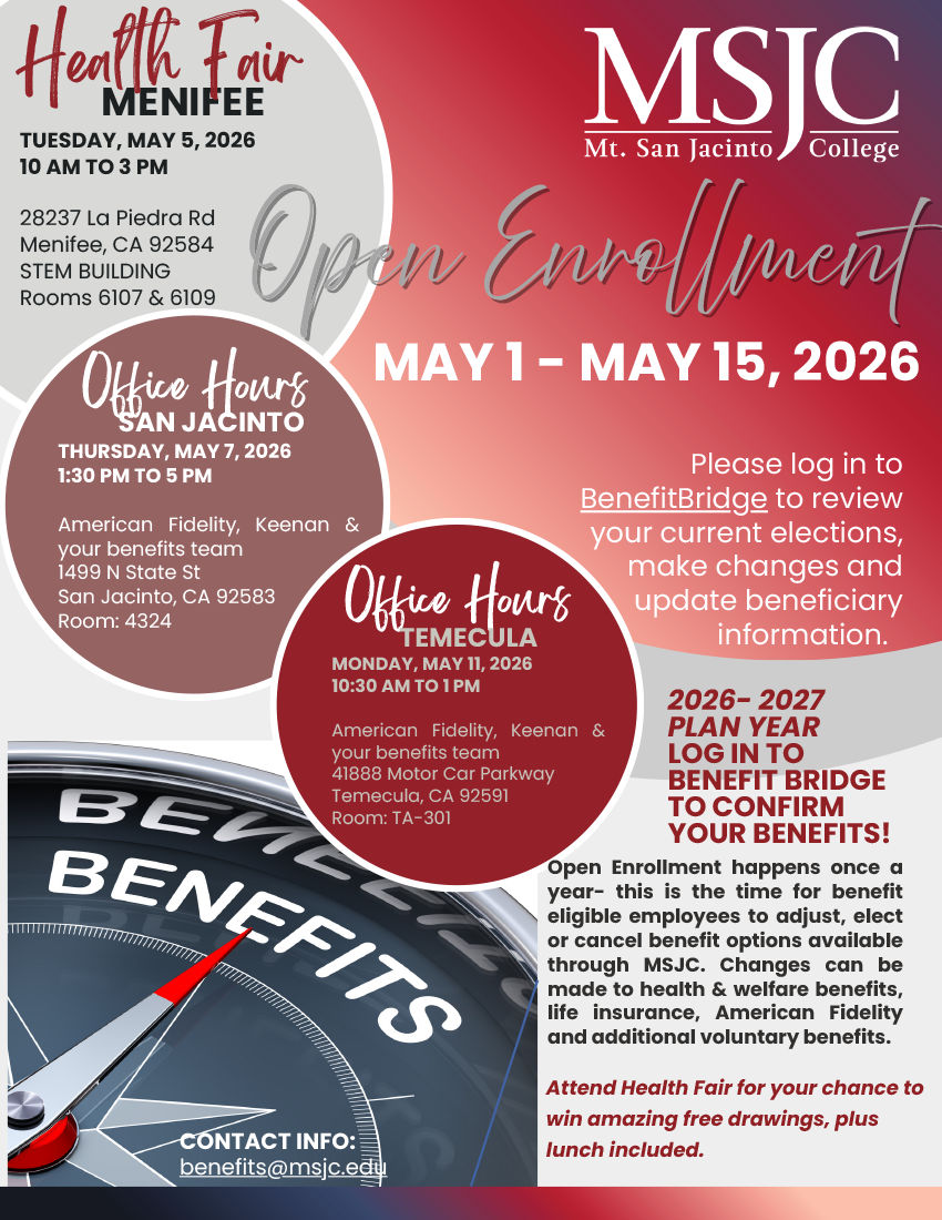 Open Enrollment Fair and Office Hours