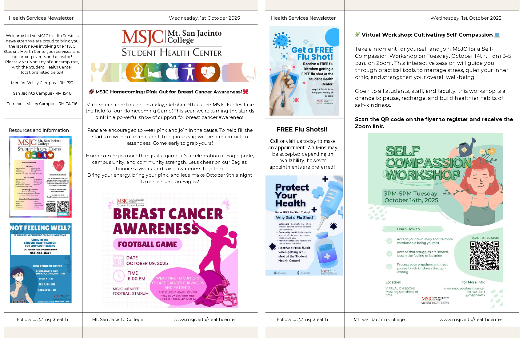 Health Center Newsletter