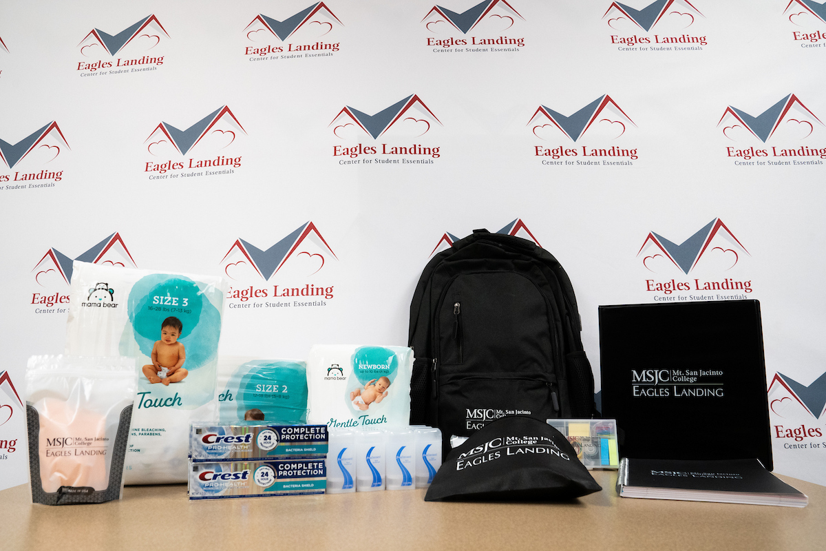 baby supplies and backpack