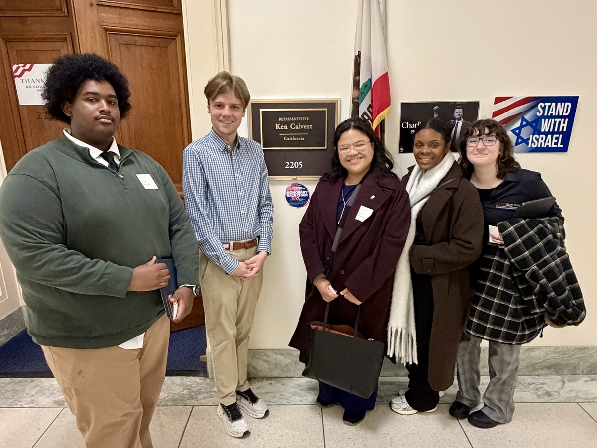 MSJC students in Washington DC