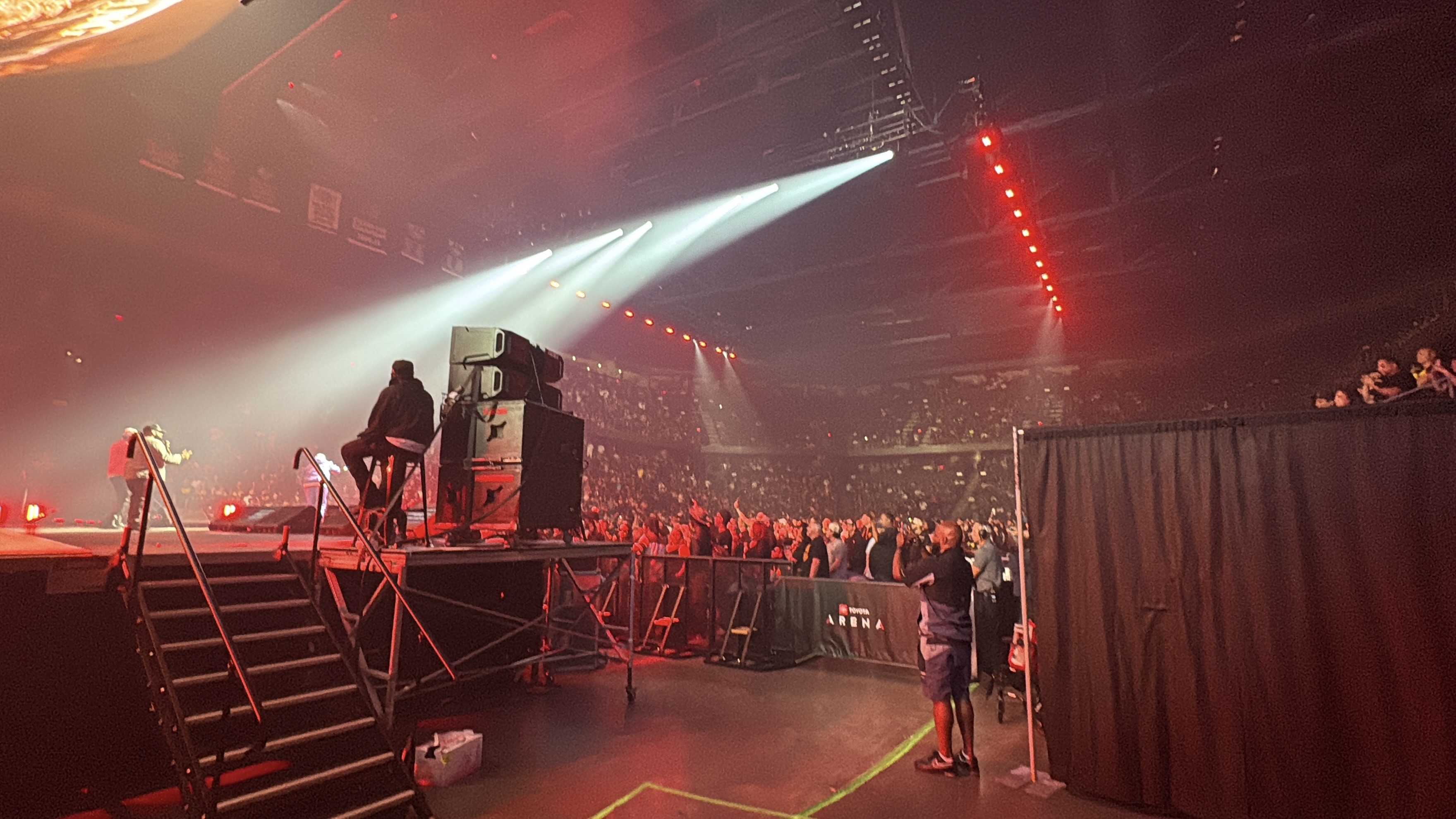 MSJC students and faculty captured a behind-the-scenes view of a concert