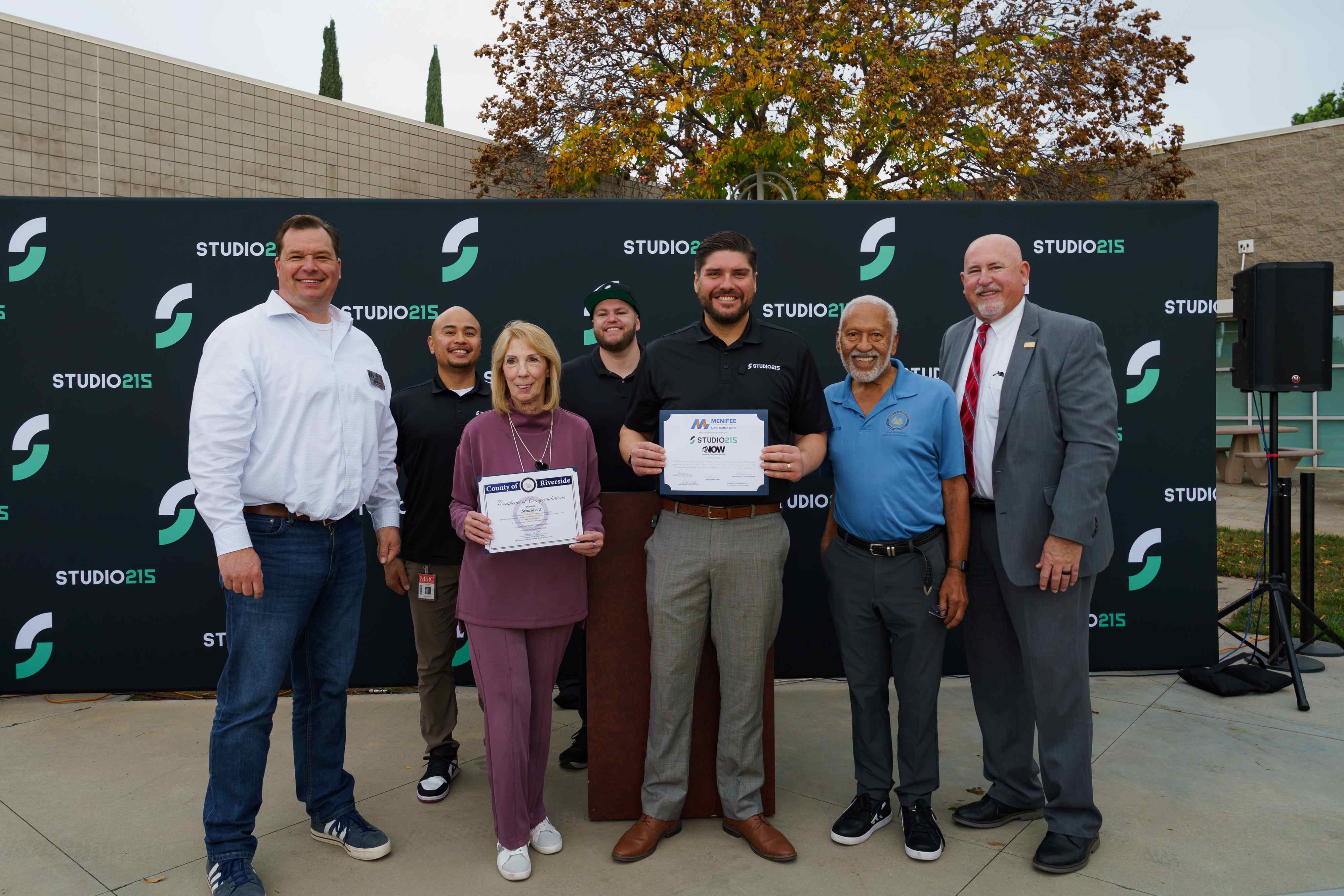 Studio 215 Grand Opening at MVC