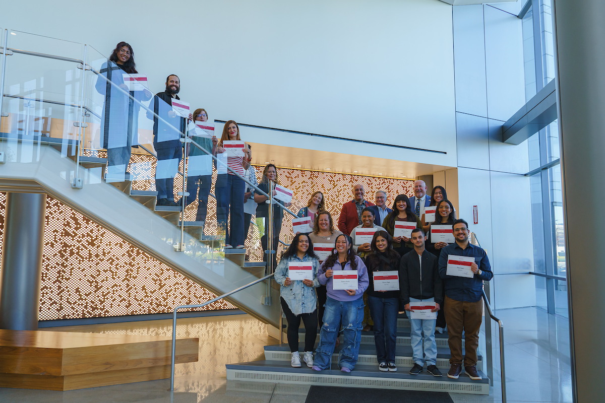 scholarship recipients at TVC