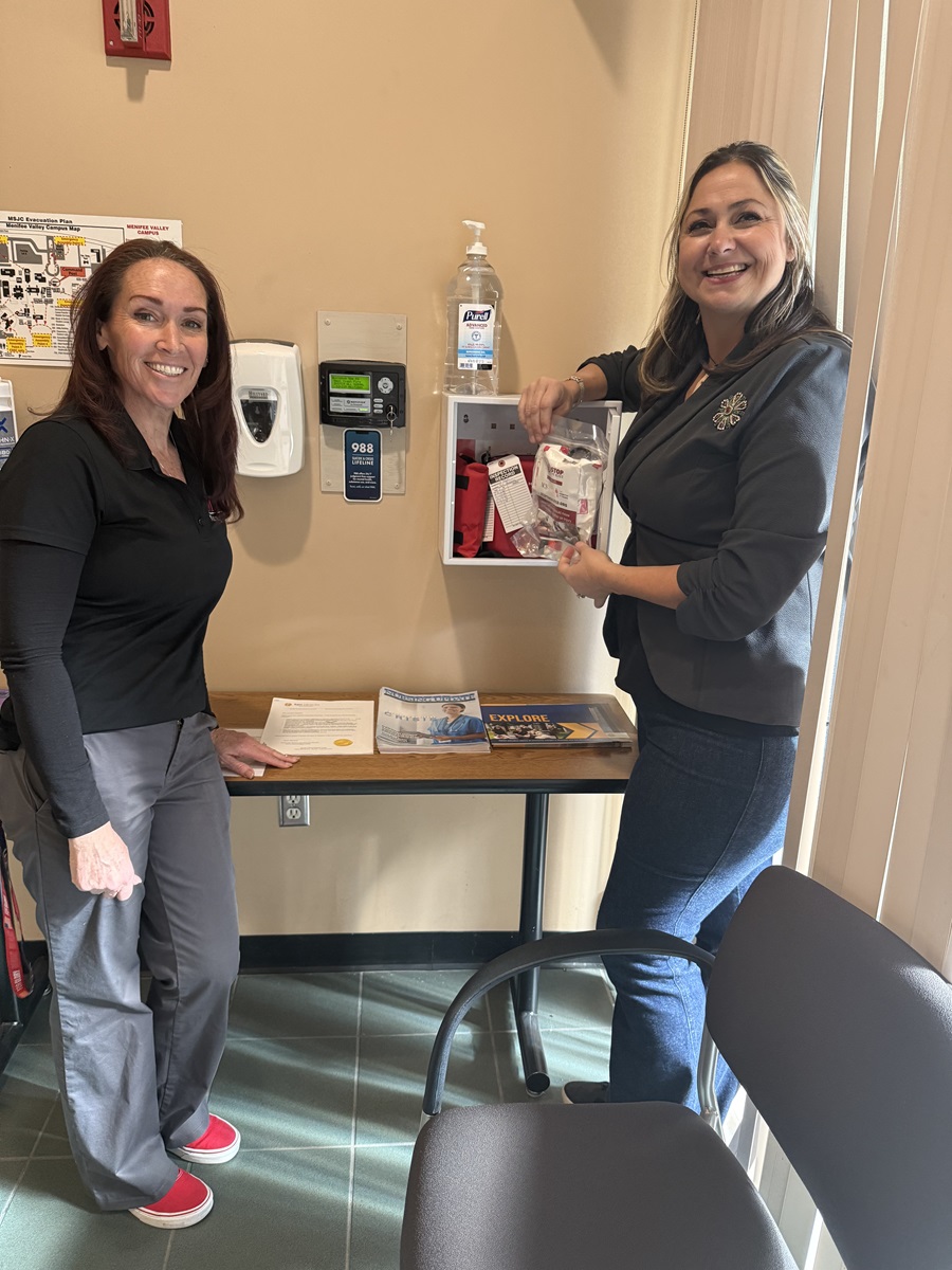 September Cortes and Kim Smith