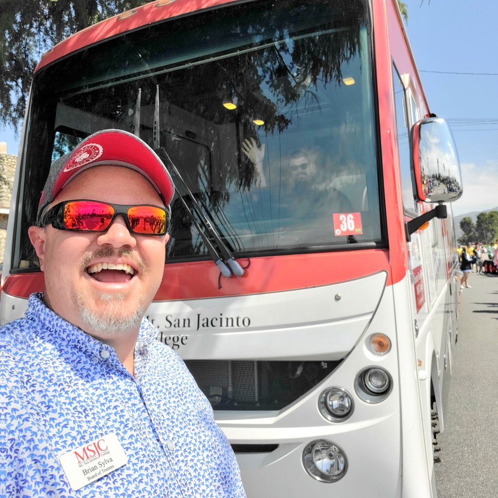 Trustee Sylva at the Cherry Festival Parade