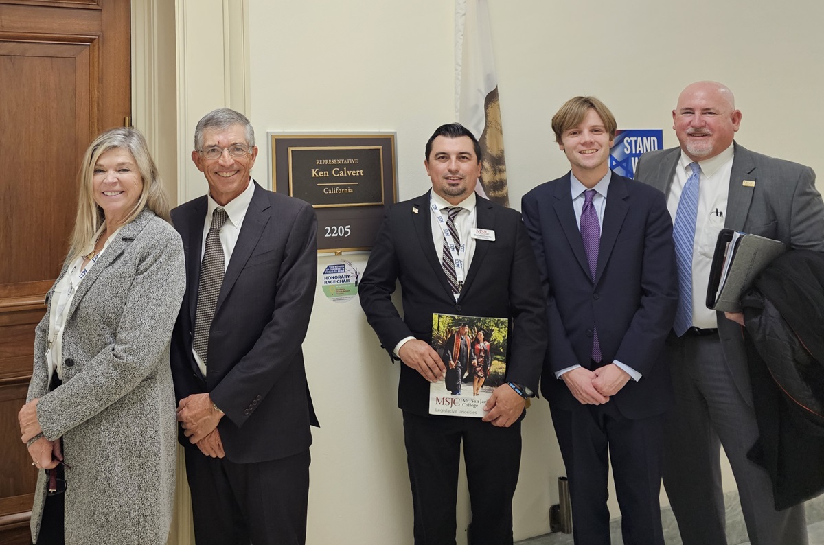 MSJC delegation in Washington DC