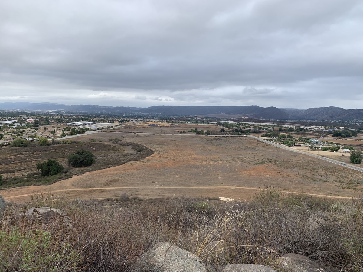 Wildomar site bare ground