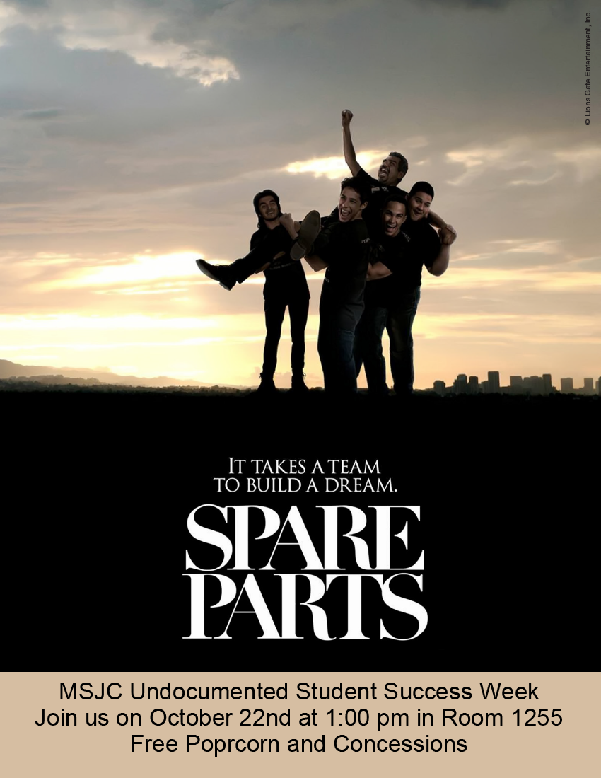 Spare Parts movie flyer